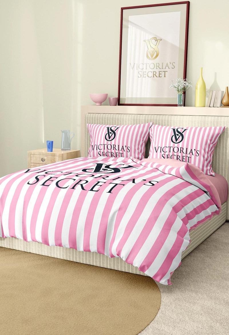 Marka Nevresim Takımı Çift Kişilik Pamuklu Saten Kumaş 6 Parça 3D Dijital Baskı Duvet Cover Set Mode