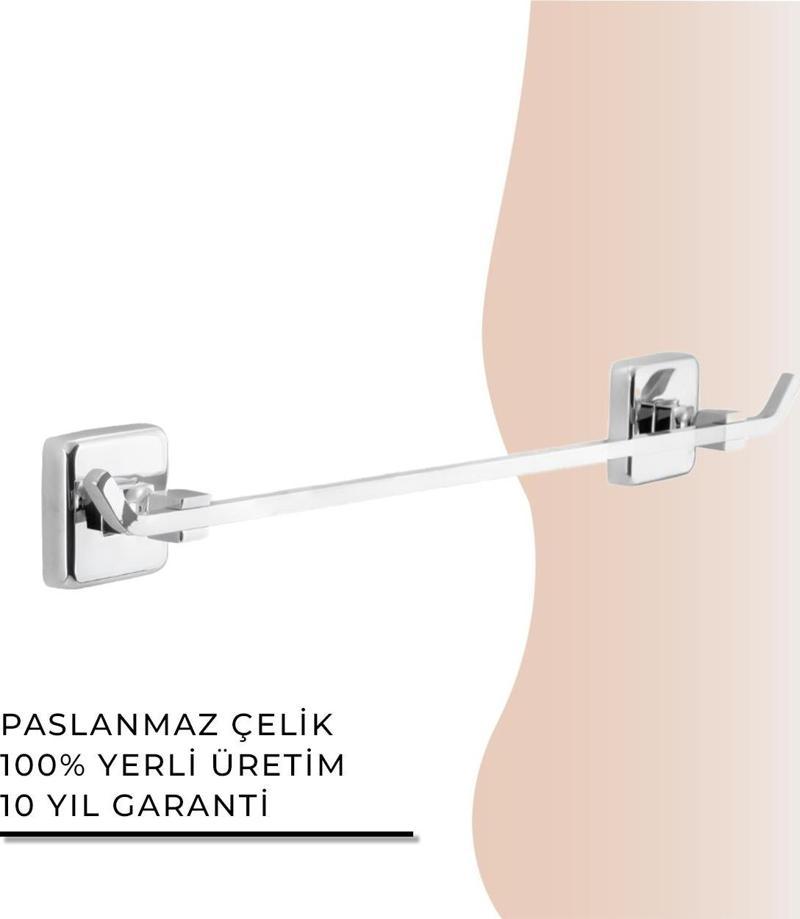 İGK YAPI - Çelik Banyo Kumru Uzun Havluluk 50cm (KU10-006)