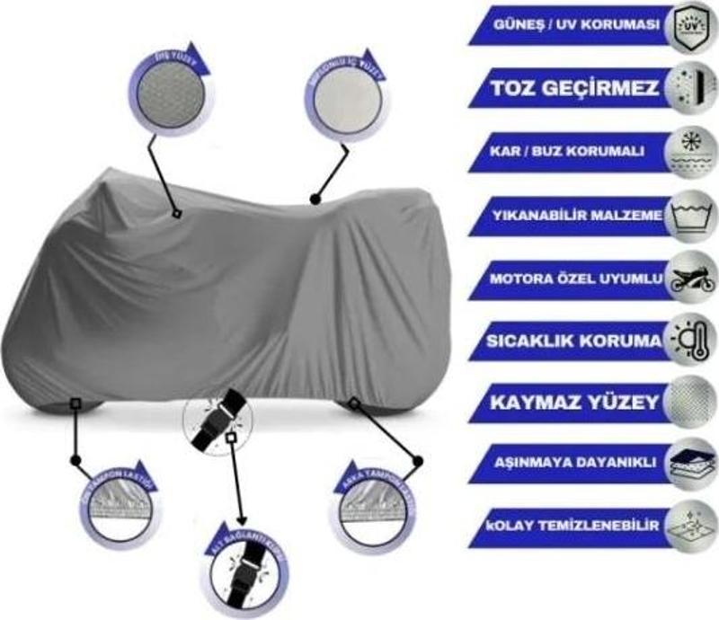 MOTOSİKLET BRANDASI MOTO-YC XL BEDEN