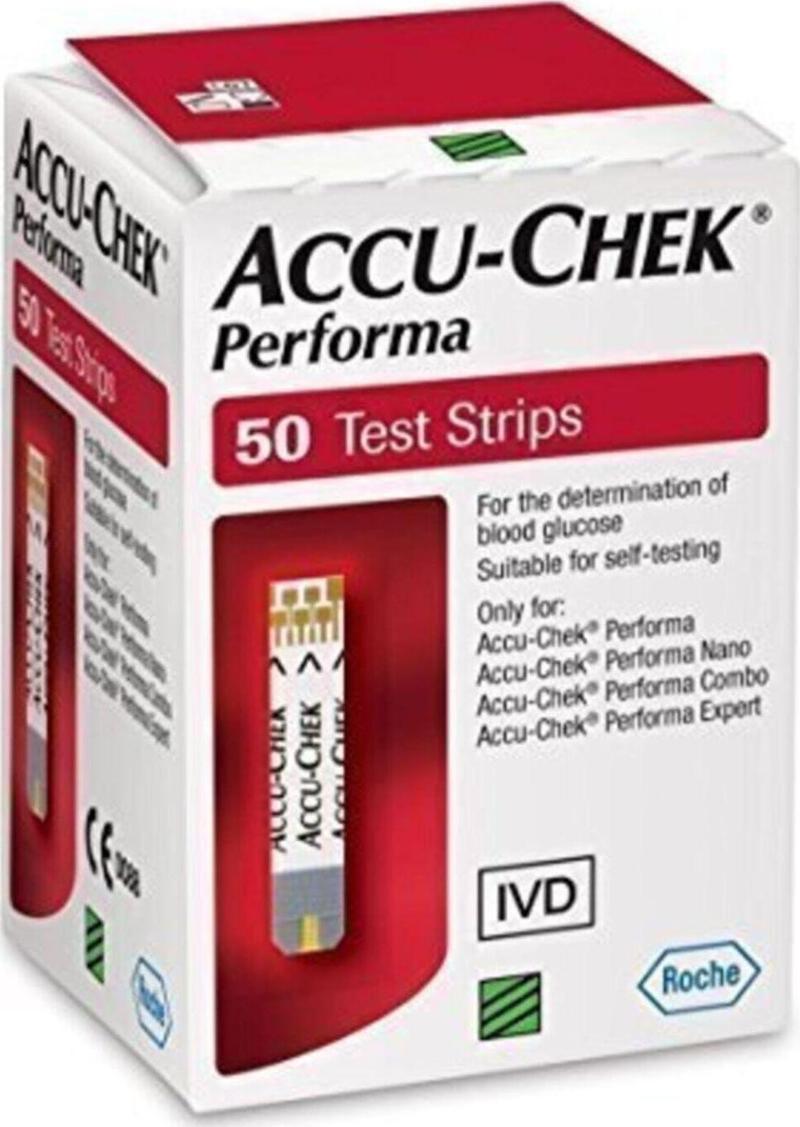 Accuchek Performa Şeker Ölçüm Çubuğu