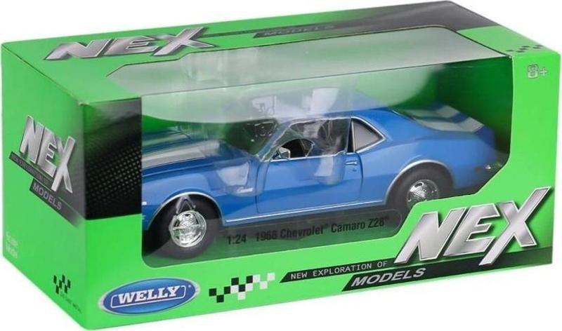 Nessiworld 22448 Welly Chevrolet Camaro Z28 1968 1:24 -Karsan Oyuncak