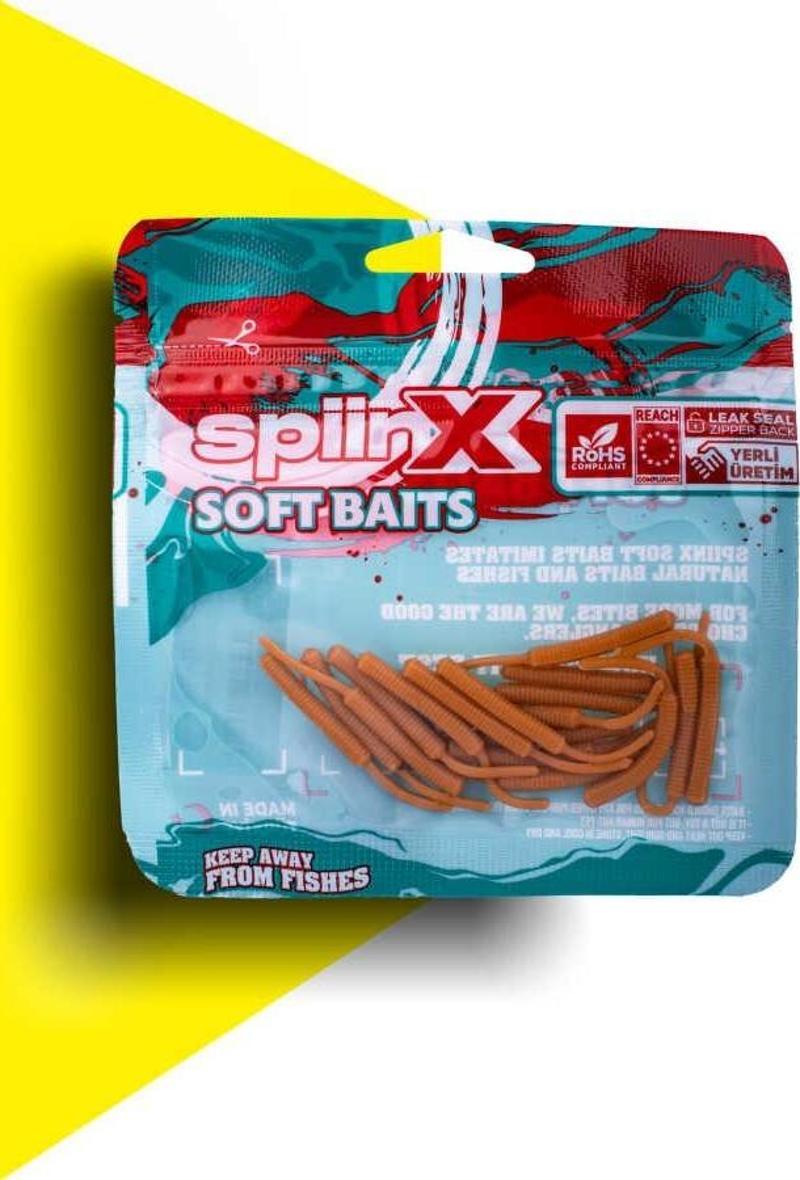 SPIINX BABY FISH SİLİKON 4.5CM 18P TAN