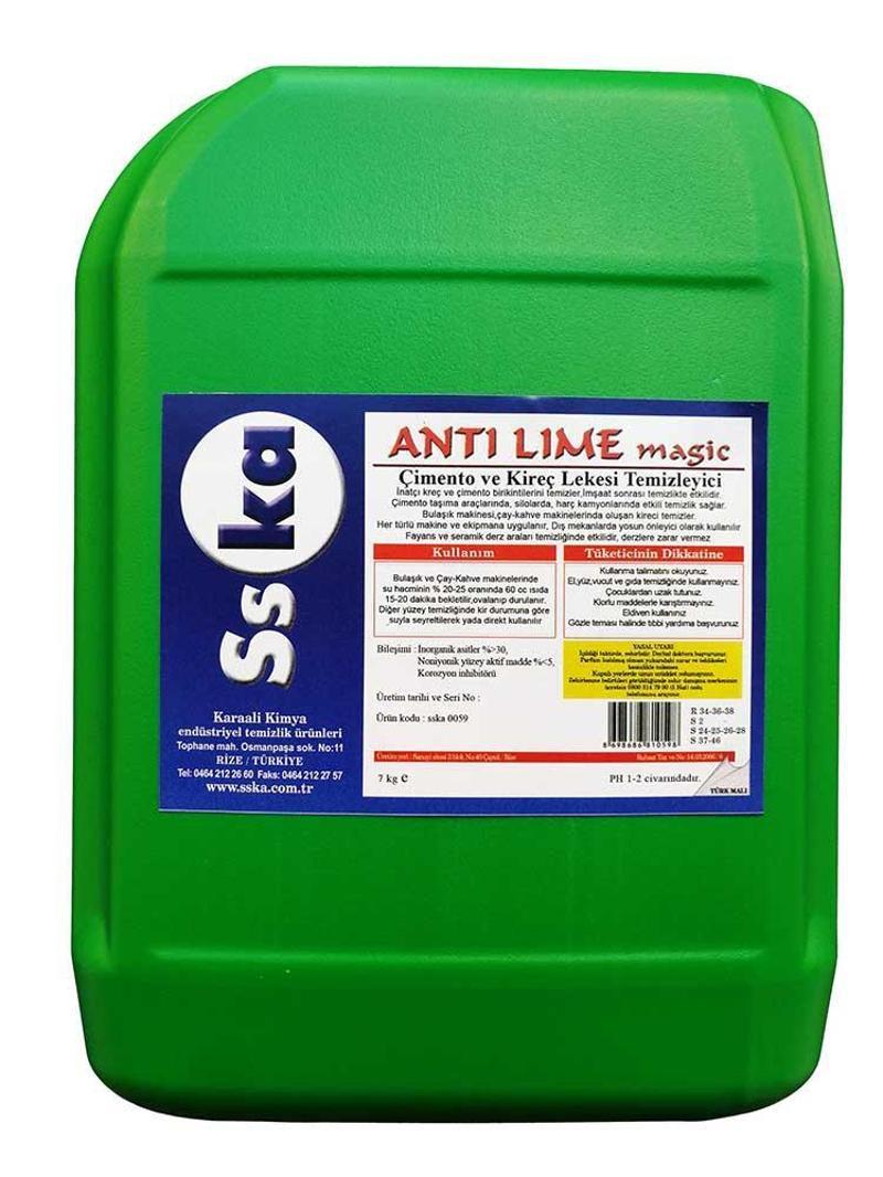 Anti Lime Magic - Çimento ve Kireç Lekesi Sökücü / Asidik / 5 Kg. / Bidon