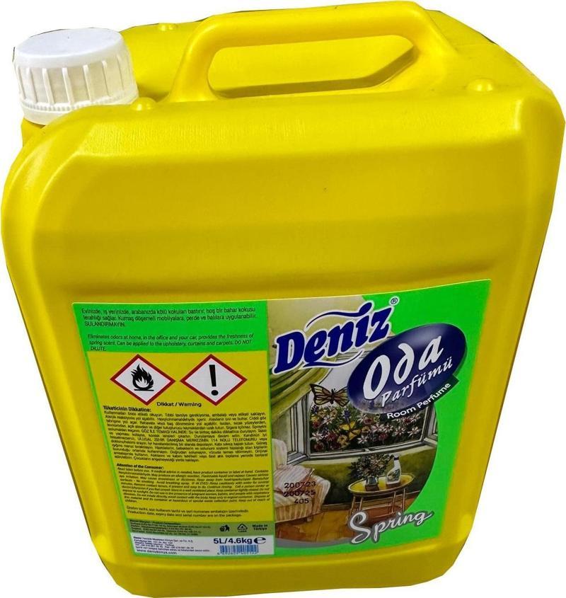 Spring Air Freshner Sprey Deodorant Oda Kokusu Parfümü - 5 Kg. - Bidon