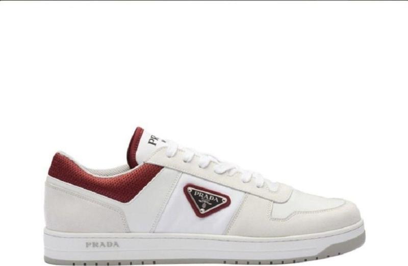 Metal Logolu Deri Sneaker