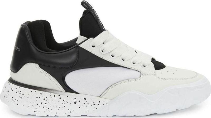Court Tech Leather Sneakers