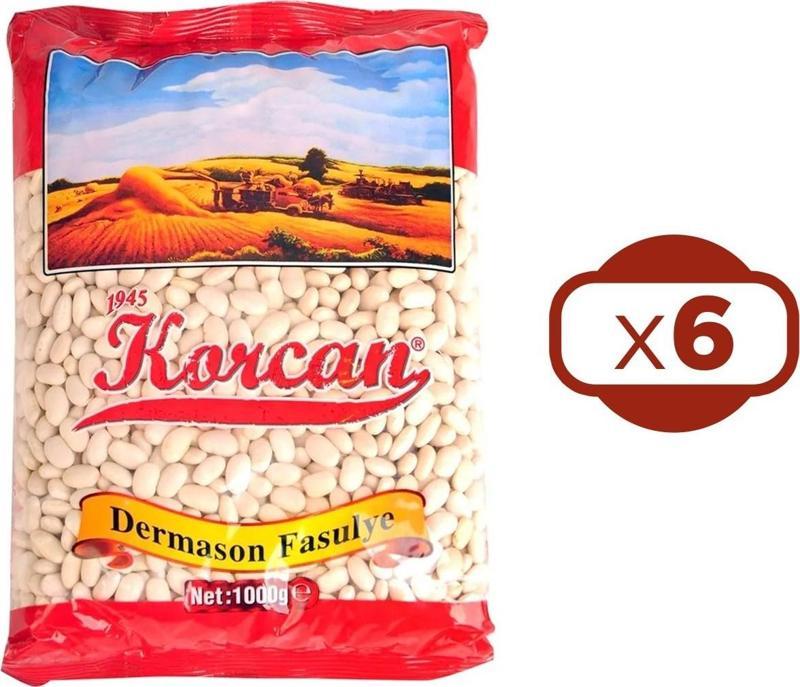 Dermason Fasulye 1 kg x 6 Adet