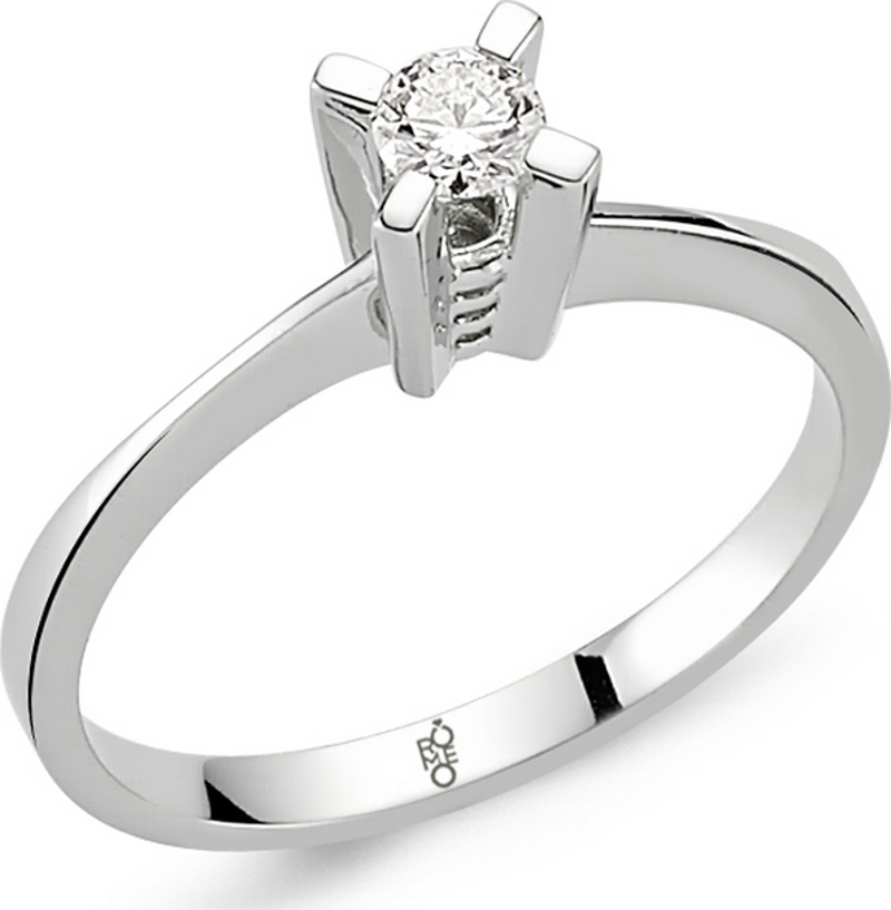 Romeo Pırlanta 0.14 Ct Tektaş Yüzük RM-10003