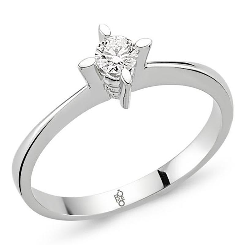 0.30 Ct Tektaş Pırlanta Yüzük  RM30056