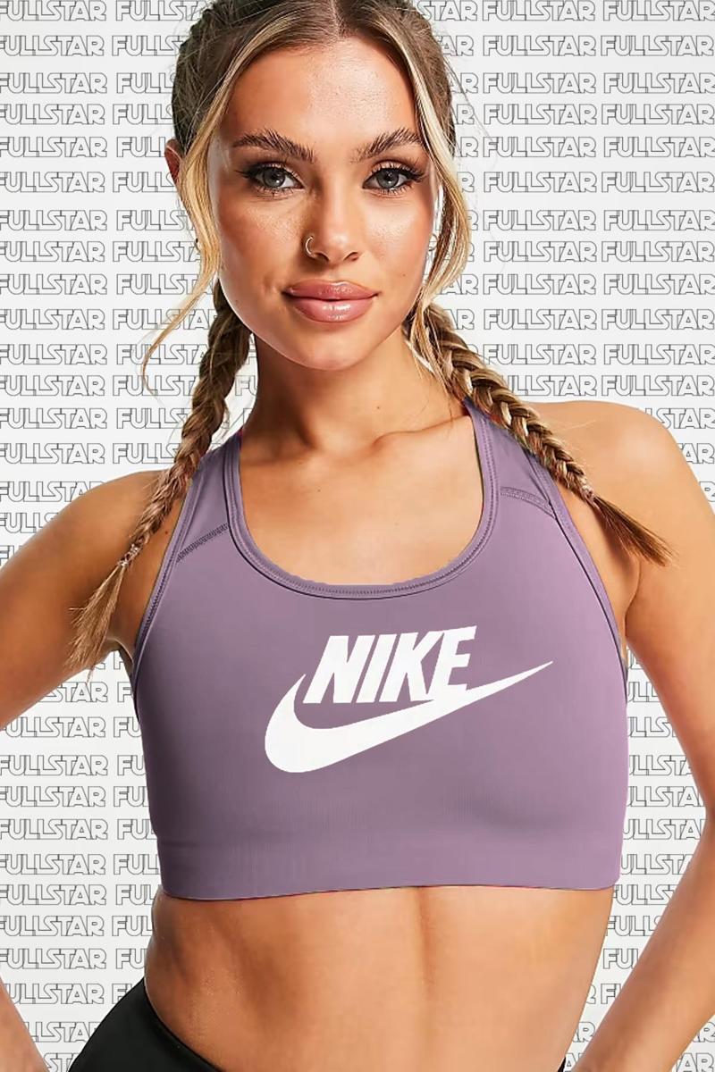 Training Futura Medium Support Sports Purple Bra Büstiyer Kadın Spor Sütyeni Mor