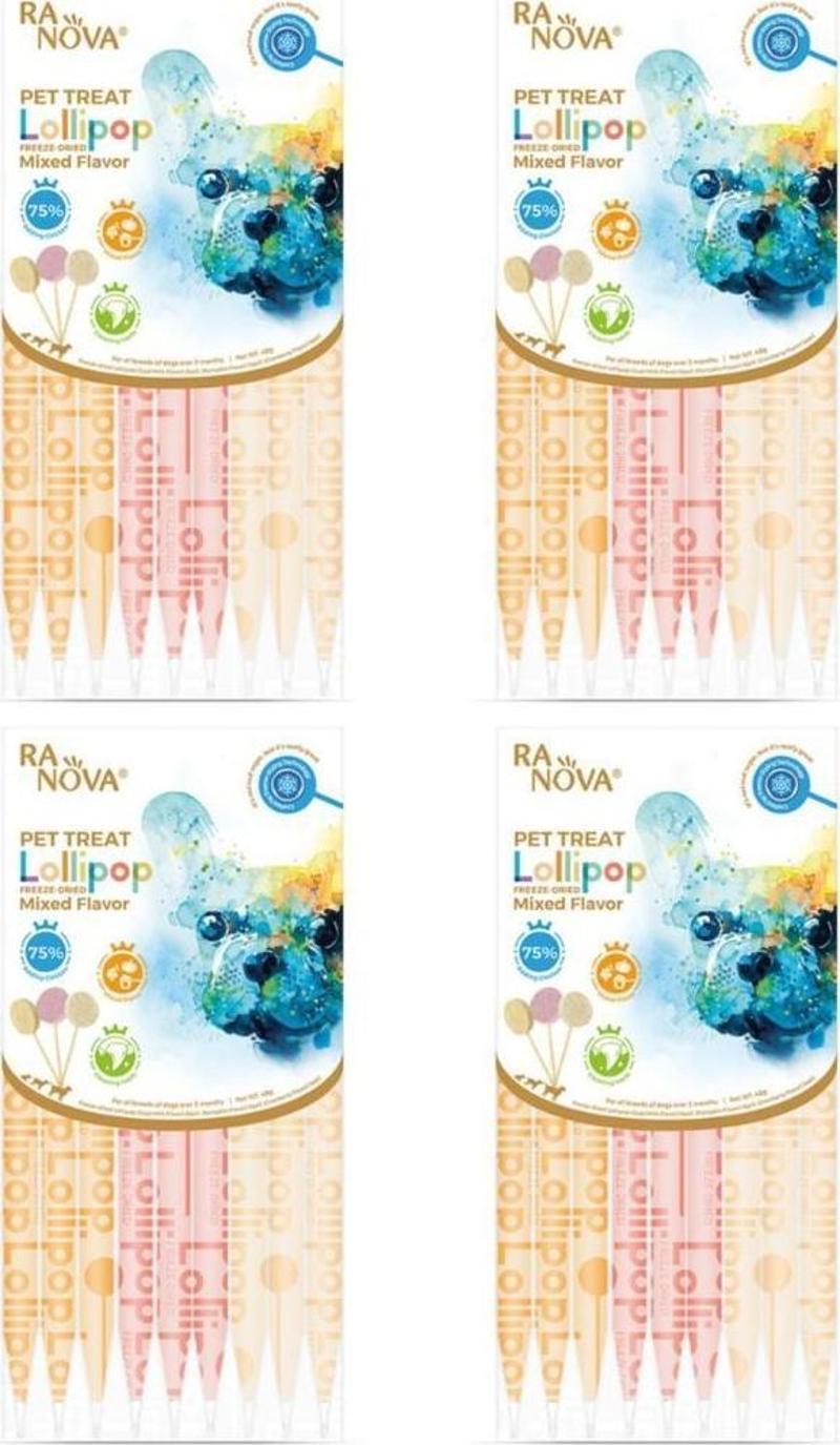 Köpekler için Karışık Lezzetli Lolipop 8gr 6'lı Paket - 4 Adet