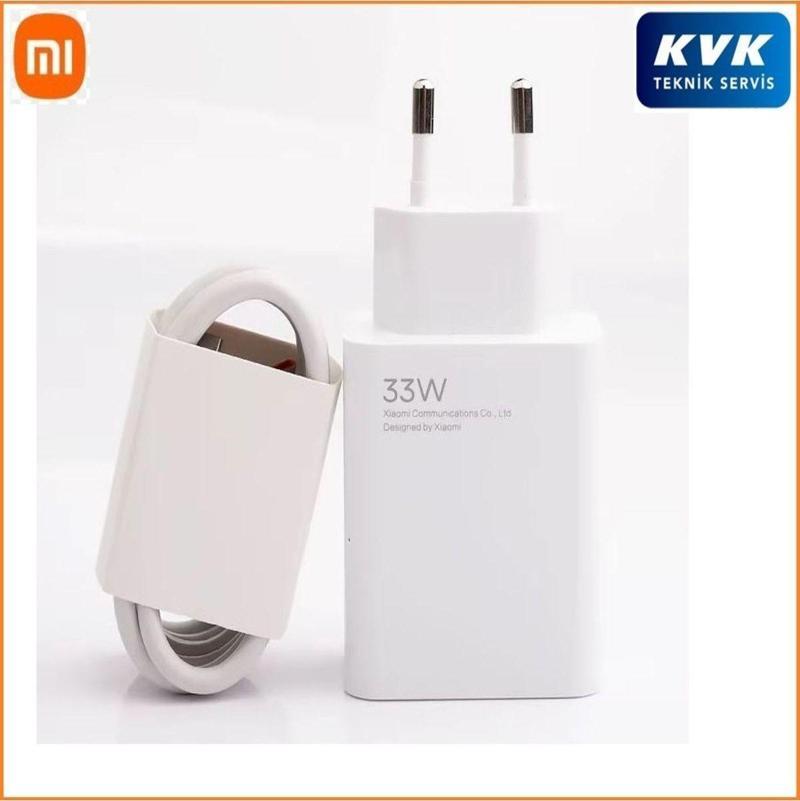 Xiaomi 33W (Watt) Typ-C Hızlı Şarj Aleti Adaptörü Kablo Seti ( Kvk Teknik Servis Garantili )