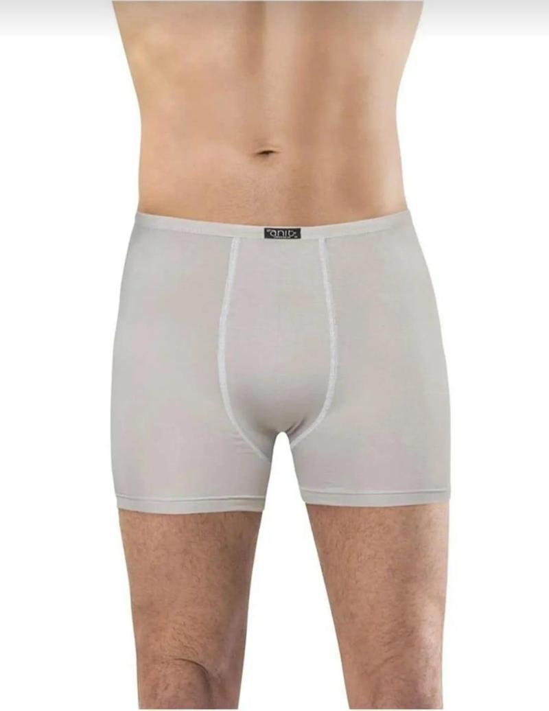 1273 ERKEK BAMBU İNCE BELLİ LİKRALI BOXER TEKLİ