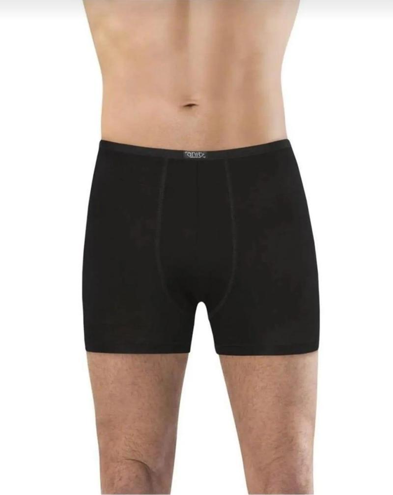 1273 ERKEK BAMBU İNCE BELLİ LİKRALI BOXER 3 ADET