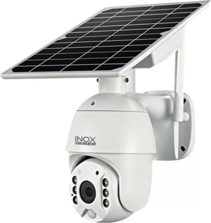 INOX Dijital 2MP Su Geçirmez 4G Sim Kart Destekli Ptz Bulut Kayıt Destekli Solar Kamera