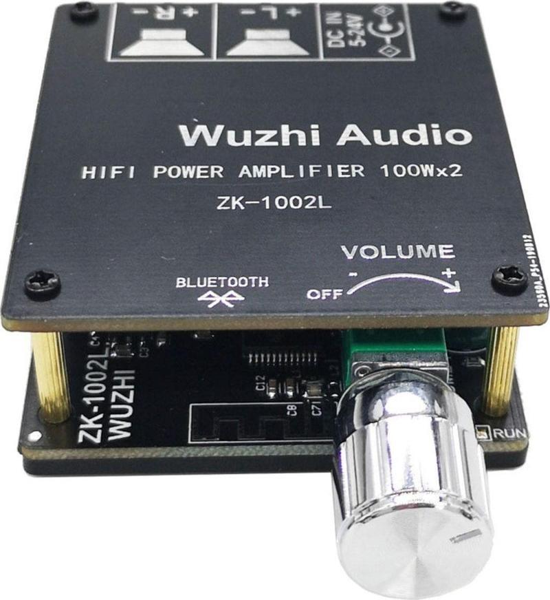 Zk-1002l 2x100w Mini Bluetooth 5.0 Kablosuz Stereo Amfi Devresi