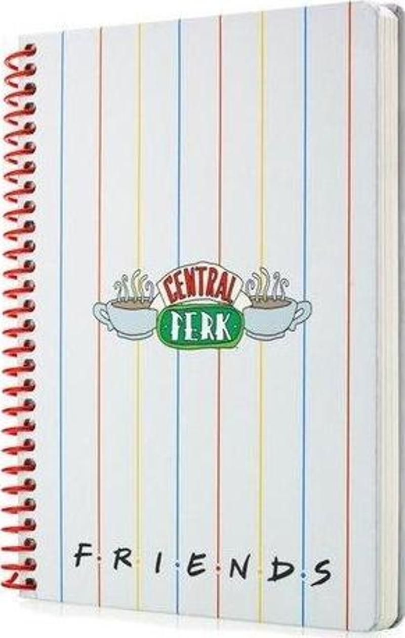 Friends Spiralli Butik Defter 24x17 190 sayfa