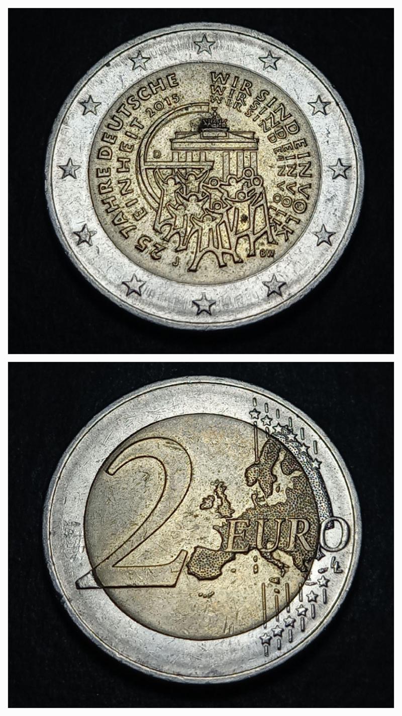 39963680d4ba102d84 2015 Hatıra 2Euro ÇT/ÇÇT Eski Yabancı Madeni Para