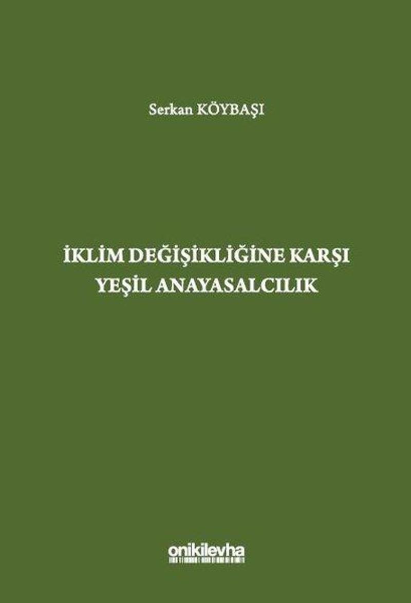 İklim Değişikliğine Karşı Yeşil Anayasalcılık