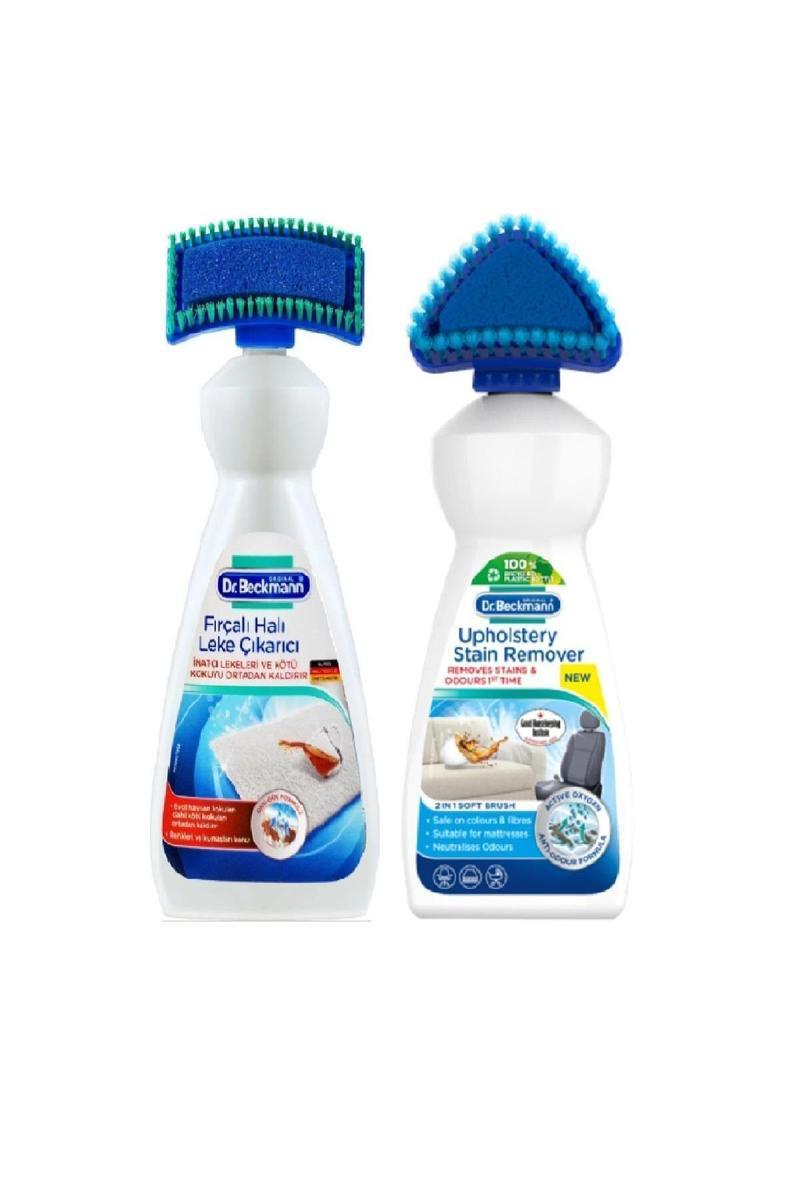 Dr Beckmann 2'Li Set (Fırçalı Halı Leke Çıkarıcı - Koltuk Ve Döşemelik Kumaş Leke Çıkarıcı )