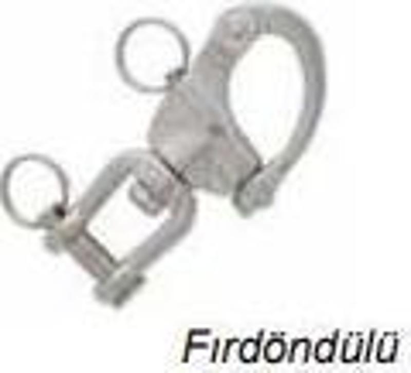 Snap Shackle Fırdöndü,Kilitli 16Mm