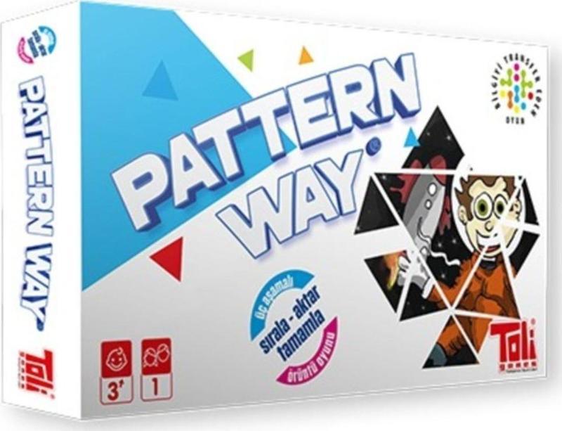 Pattern Way Ahşap Üçgen Zeka Oyunu