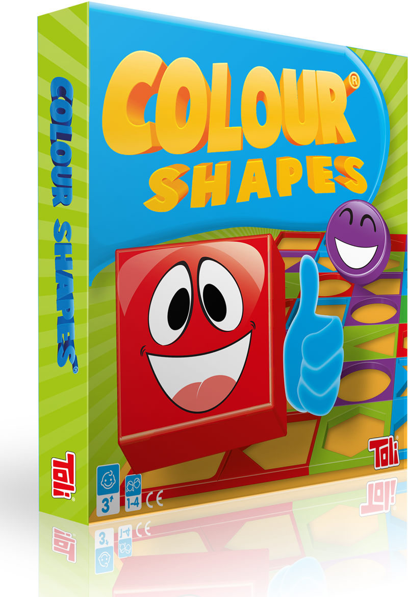 Colour Shapes Renkli Ahşap Taşlı Zeka Oyunu