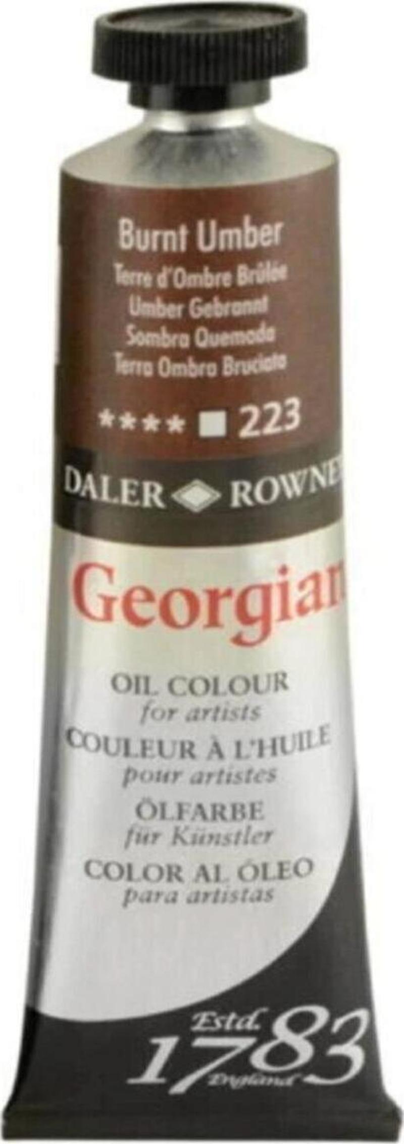 Georgian Yağlı Boya Goc 38ml 223 Burnt Umber