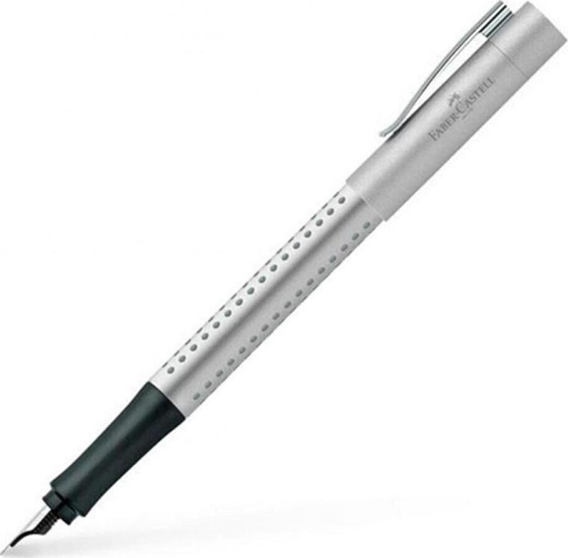 Grip 2011 Fountain Pen - Silver - Fine Point