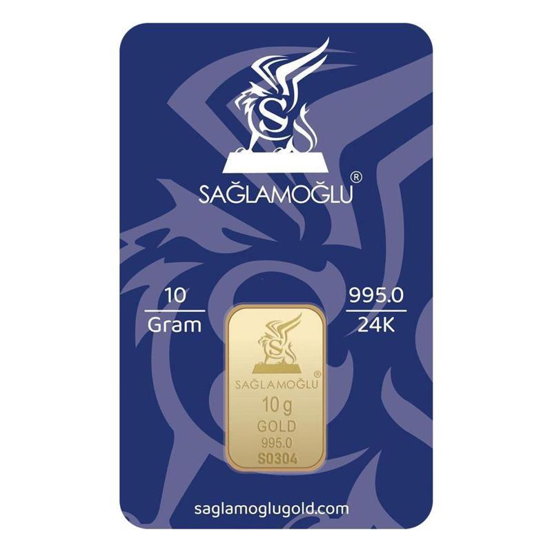 RimaGold 10 gr 24 Ayar Sağlamoğlu Gram Altın