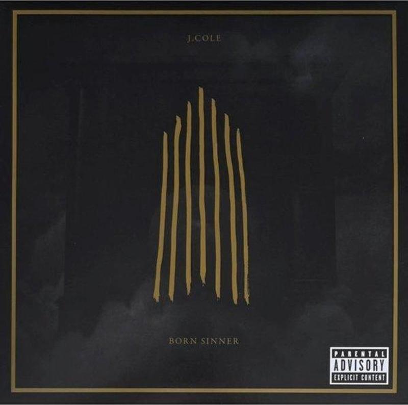 J. Cole Born Sinner (Exclusive) Plak