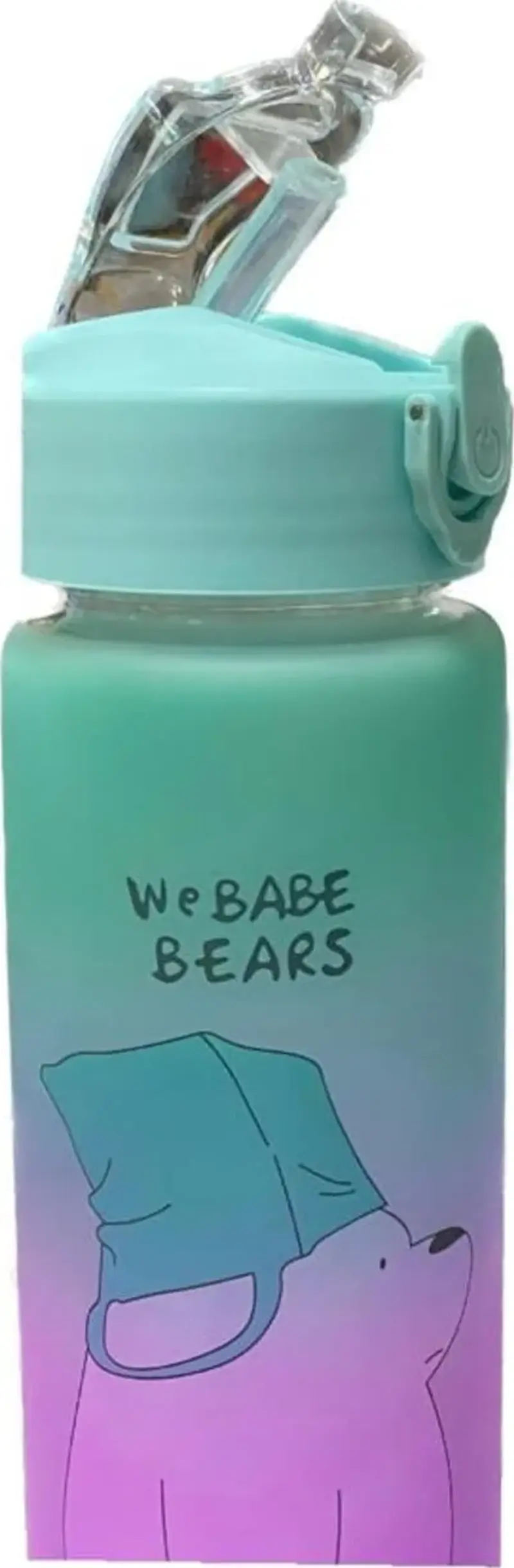 Bears 800 ml Suluk Yeşil-Mor