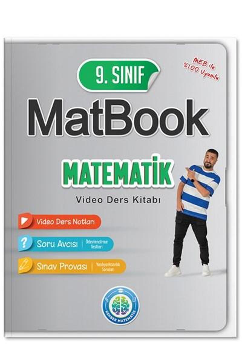 Rehber Matematik 9. Sınıf Matbook Video Ders Kitabı