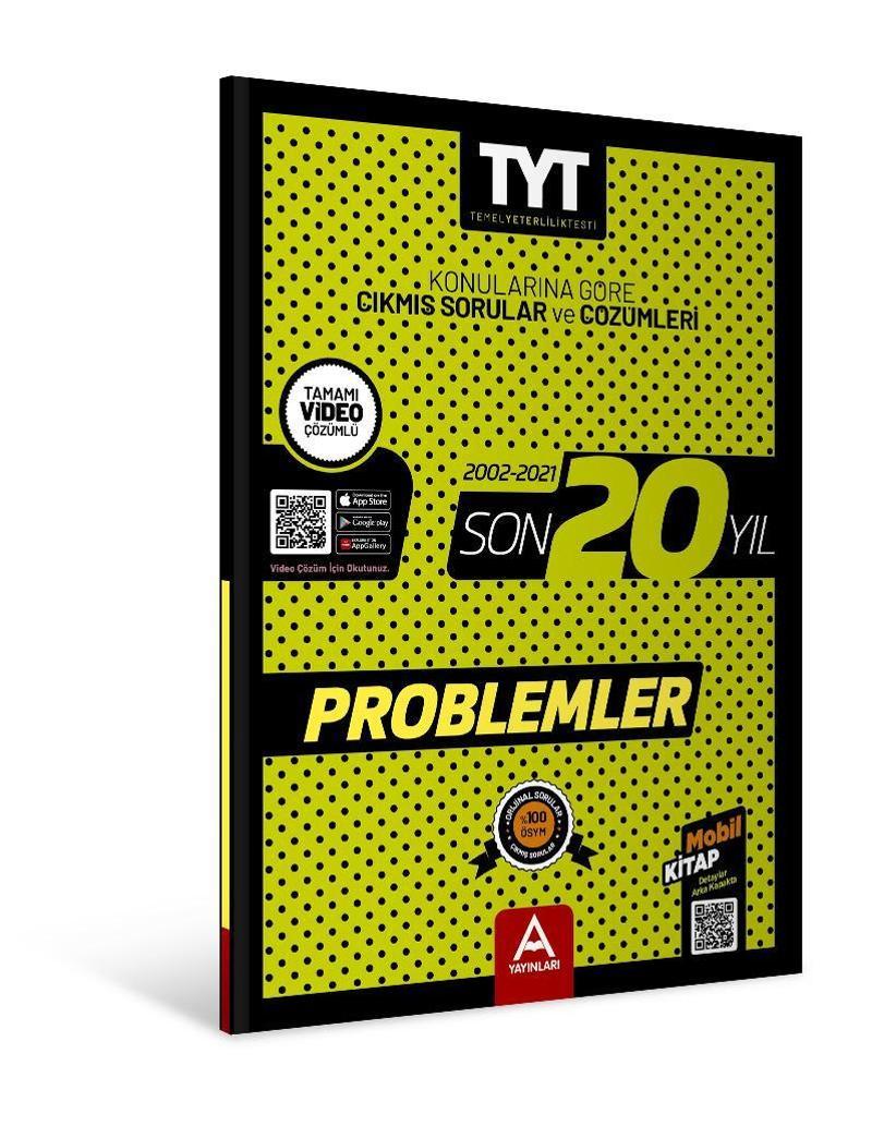 A Yayınları Tyt Problemler Son 20 Yıl Soru Ve Çözümleri