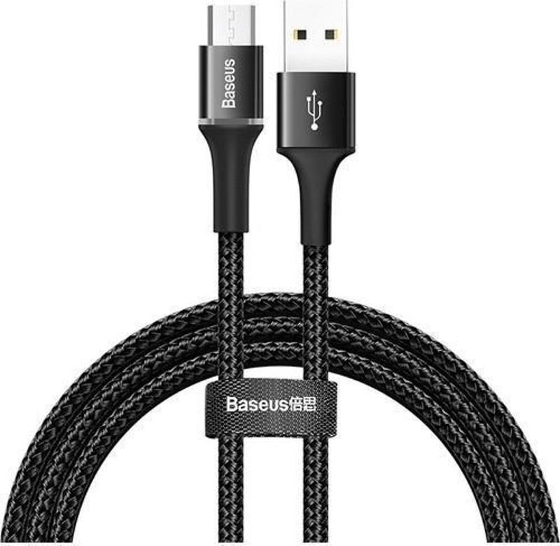 CAMGH-B01 Halo 3A Micro USB 1 Metre Şarj Kablosu Siyah