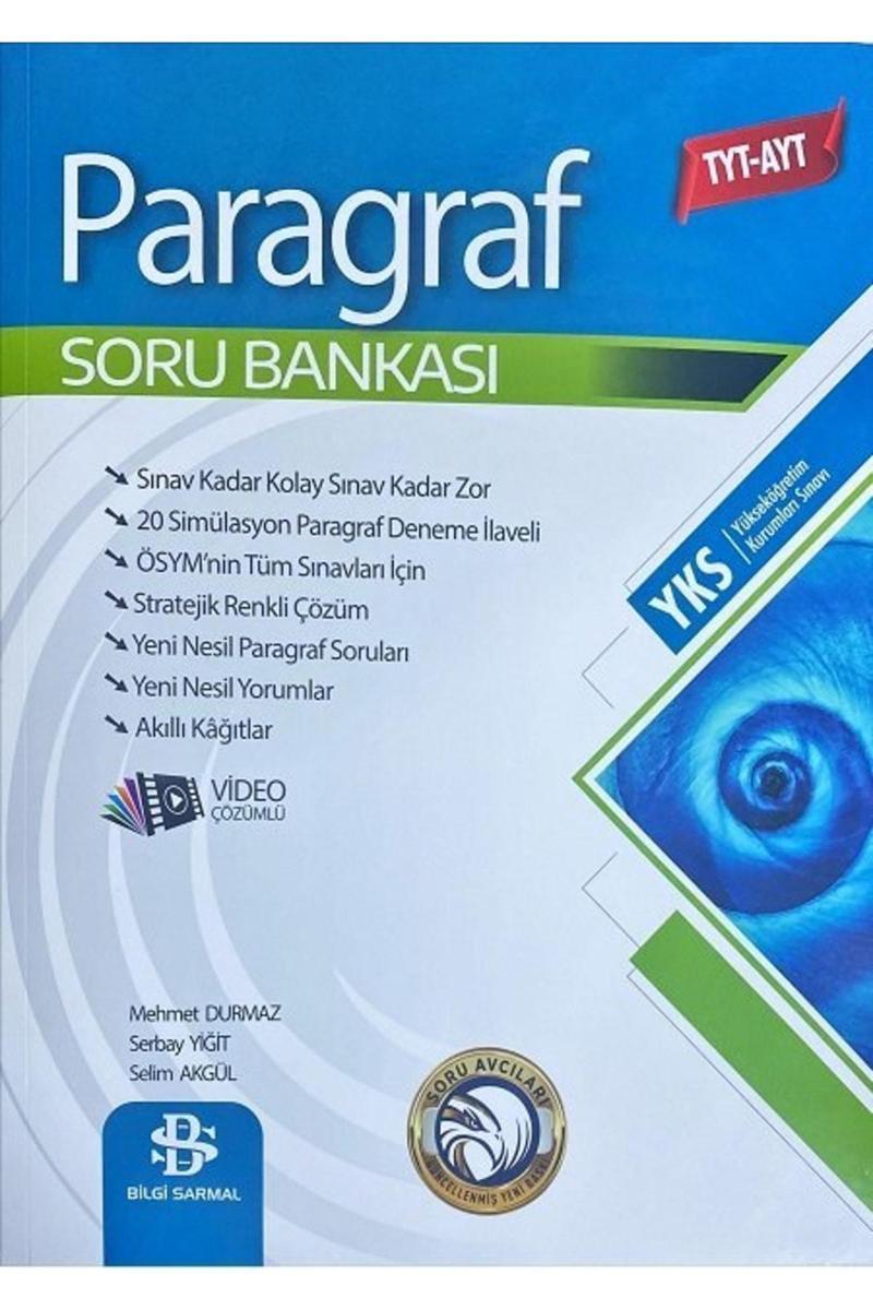 Tyt - Ayt Paragraf Soru Bankası 2023