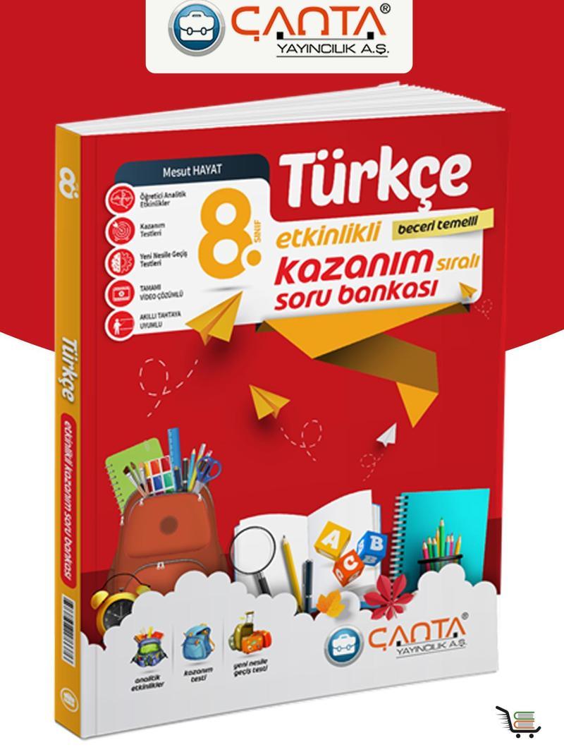 Çanta 8.Sınıf Etkinlikli Türkçe Soru Bankası 2023