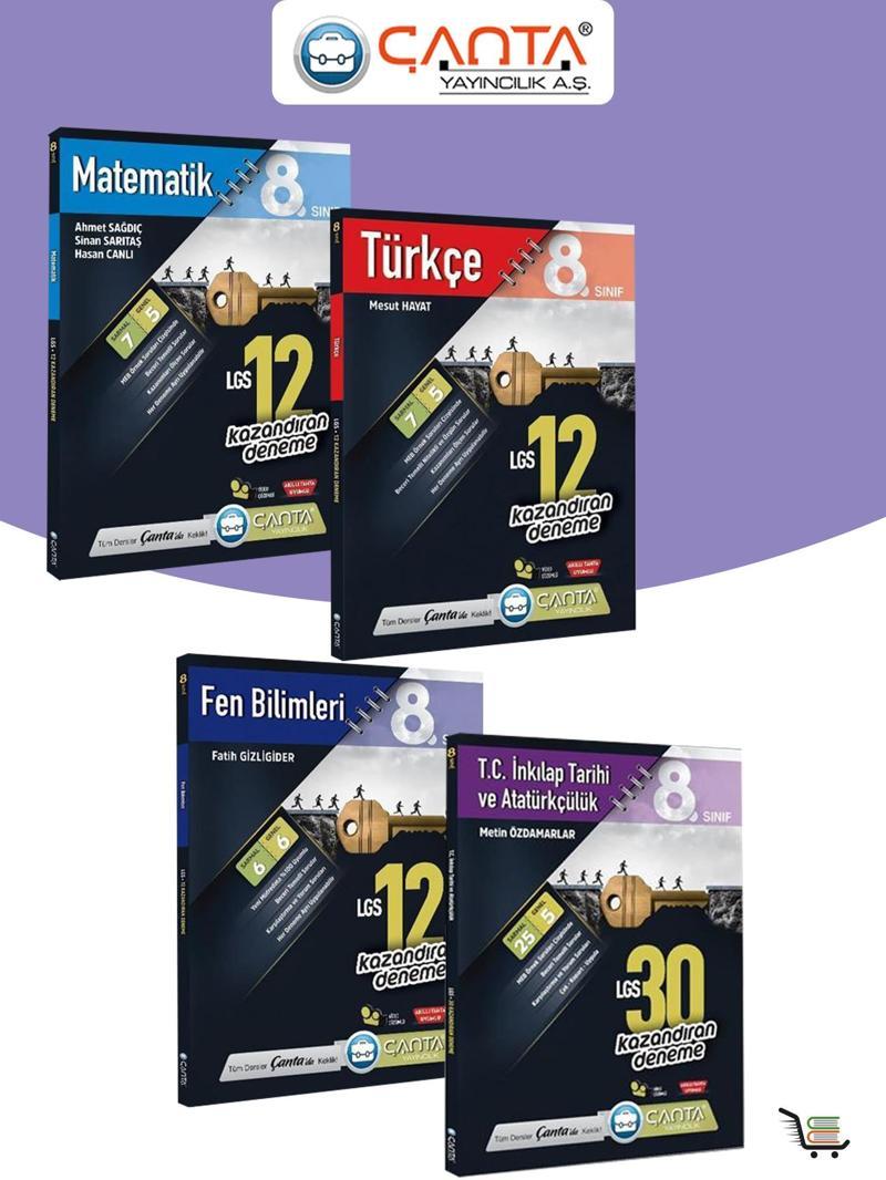 Çanta Yayınları 8. Sınıf Tüm Dersler Deneme Seti
