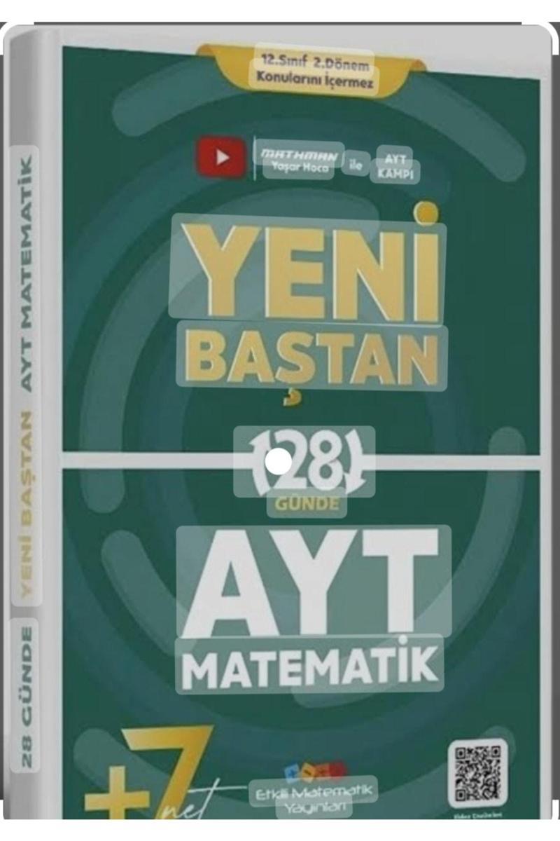 Etkili Matematik 28 Günde Yeni Baştan Soru Bankası Yks Ayt Matematik 