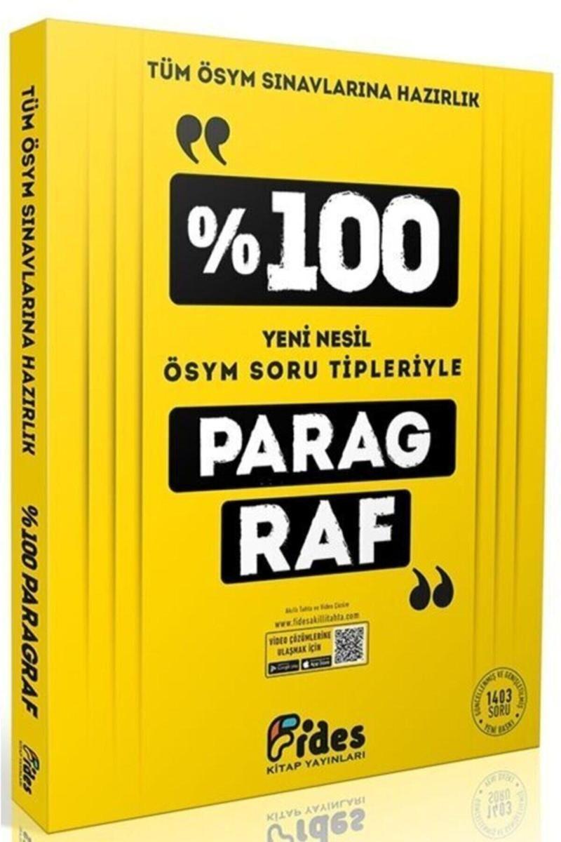 Fides Tyt Ösym Soru Tipleriyle %100 Paragraf