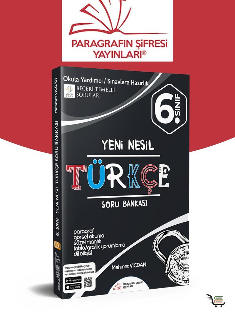 Paragrafın Şifresi 6. Sınıf Yeni Nesil Türkçe Soru Bankası