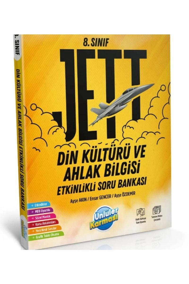 8.sınıf Jet Din Kültürü Ve Ahlak Bilgisi Ünlüler Karması Etkinlikli Soru Bankası