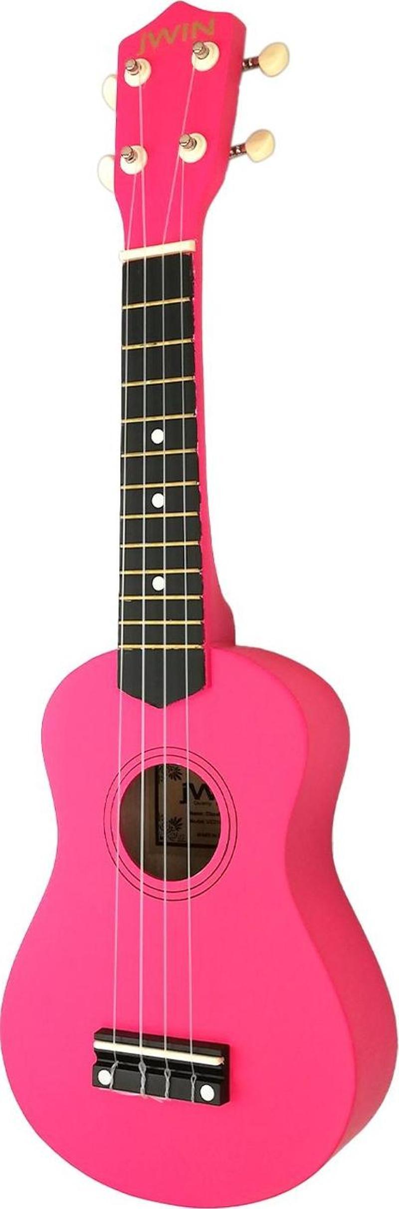 UK-2101 Soprano Ukulele Gitar - Fuşya