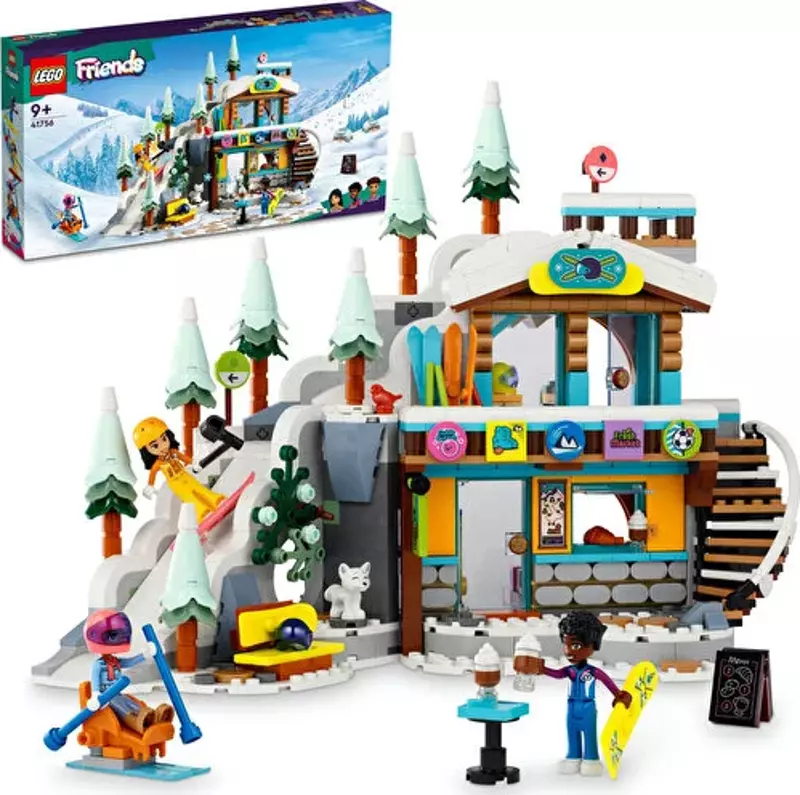 LEGO® Friends Kayak Pisti ve Kafe 41756 - 9 Yaş ve Üzeri Çocuklar Için Yaratıcı Oyun Aksesuarları ve 3 Mini Oyuncak Bebe