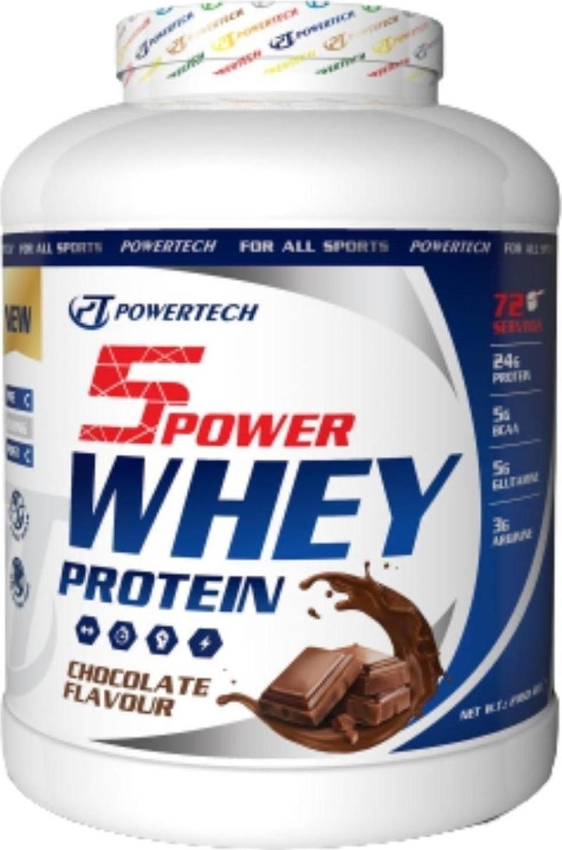 5power Whey Protein Tozu 72 Servis 2160 gr  Çikolata Aromalı