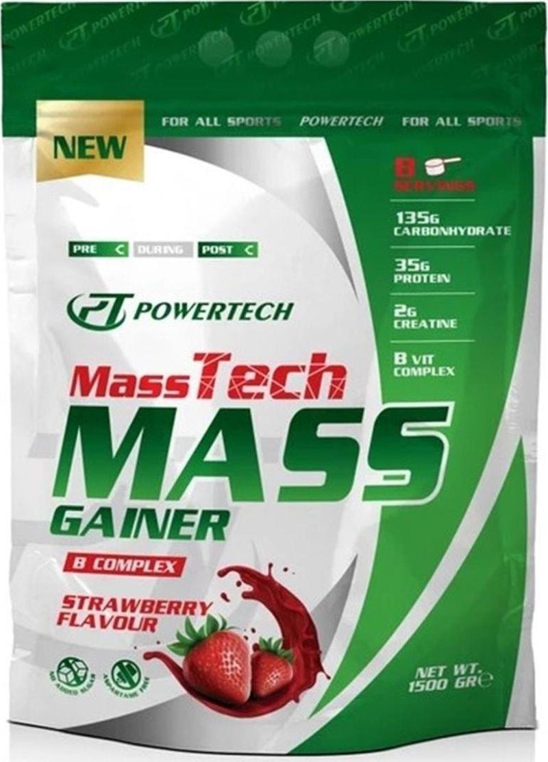 Masstech Mass Gainer 1500 gr Çilek