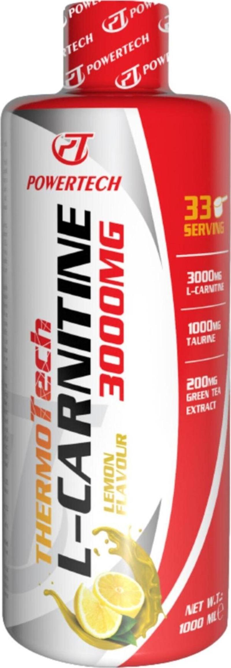 Thermotech L-carnitine 1000 ml Limon Aromalı L-carnitin