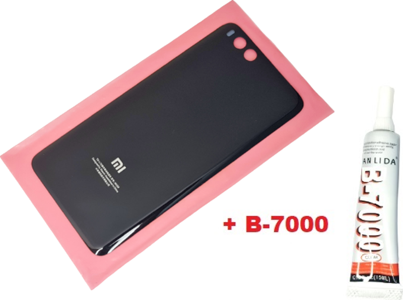 Xiaomi Mi 6 Arka Kapak (CAM+B-7000) SİYAH