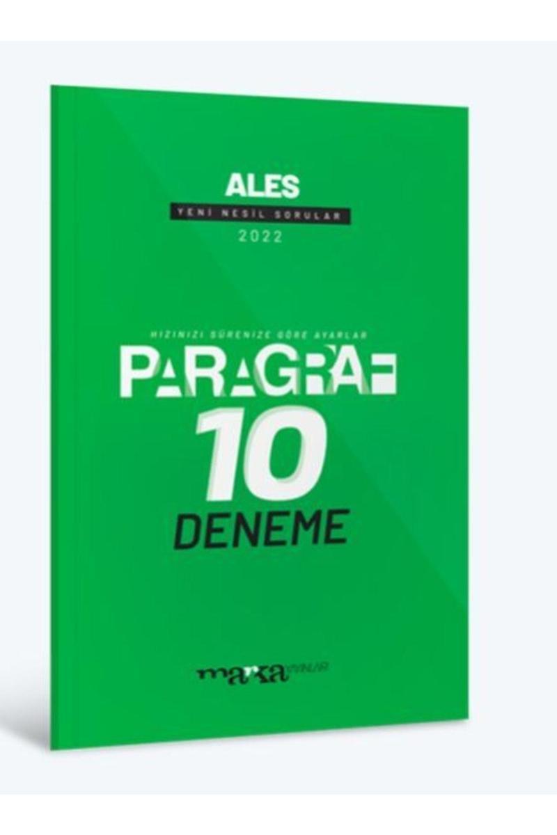 Marka ALES Paragraf Yeni Nesil 10 Deneme