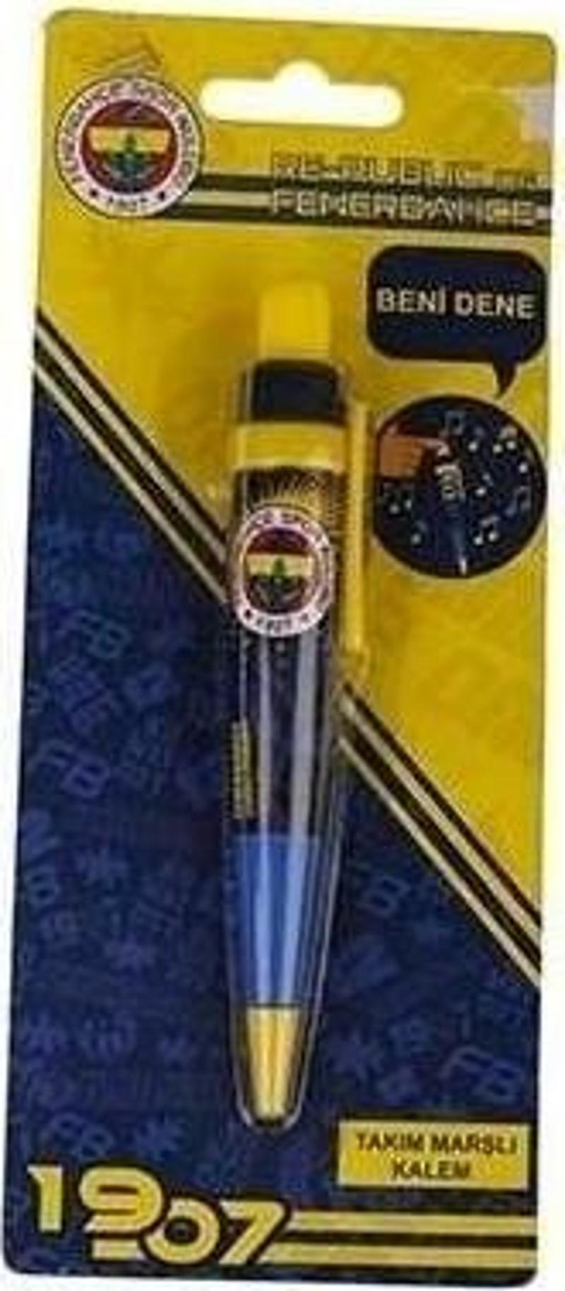 Fenerbahçe Lisanslı Marş Söyleyen Kalem - Fenerbahçe Müzikli Tükenmez Kalem